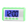 Green handy small hot sale talking clock for elderly