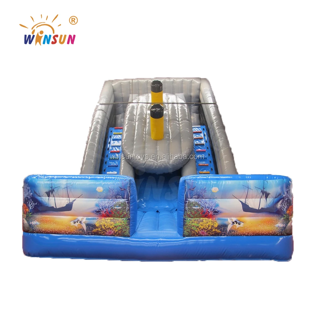 Giant Titanic Inflatable Slide/ Titanic Slide Inflatable For Sale Buy