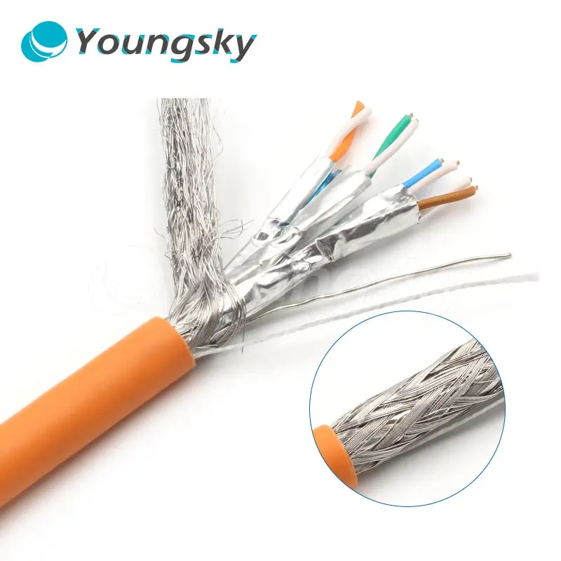 305m Cat7 4p Cable Sftp 8 Core Network Cable Buy 4p Cable,Cat7 4p