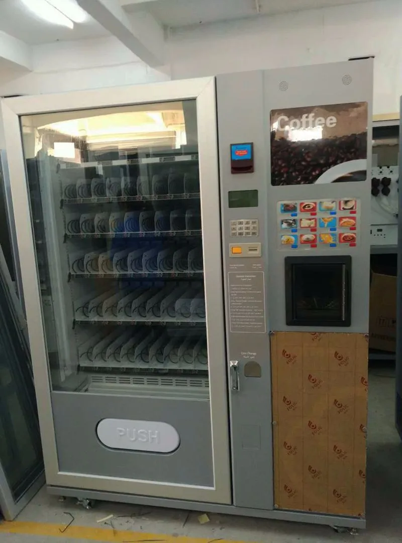 Combination Snack Cold Drink And Coffee Vending Machine (lvx01) Buy