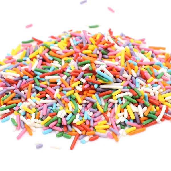 christmas cake decoration candy mini sweet rainbow jimmies