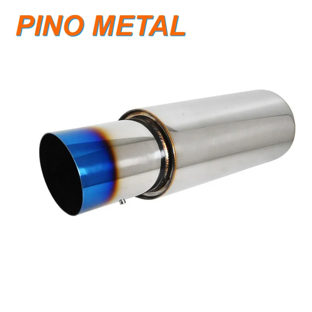 Universal Titanium Exhaust Muffler With Titanium Exhaust Tip Buy