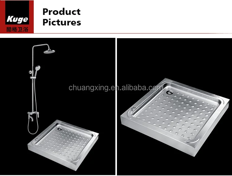 Stainless Steel Enameled Steel Shower Tray Buy Enameled Steel Shower
