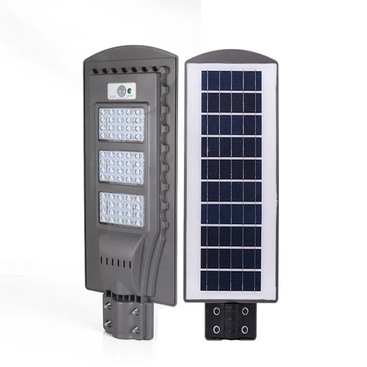 2 Years Warranty IP66 Outdoor Road Pole Lamp Integrated All in One Solar Power LED Solar Street Light ce rohs led lamp