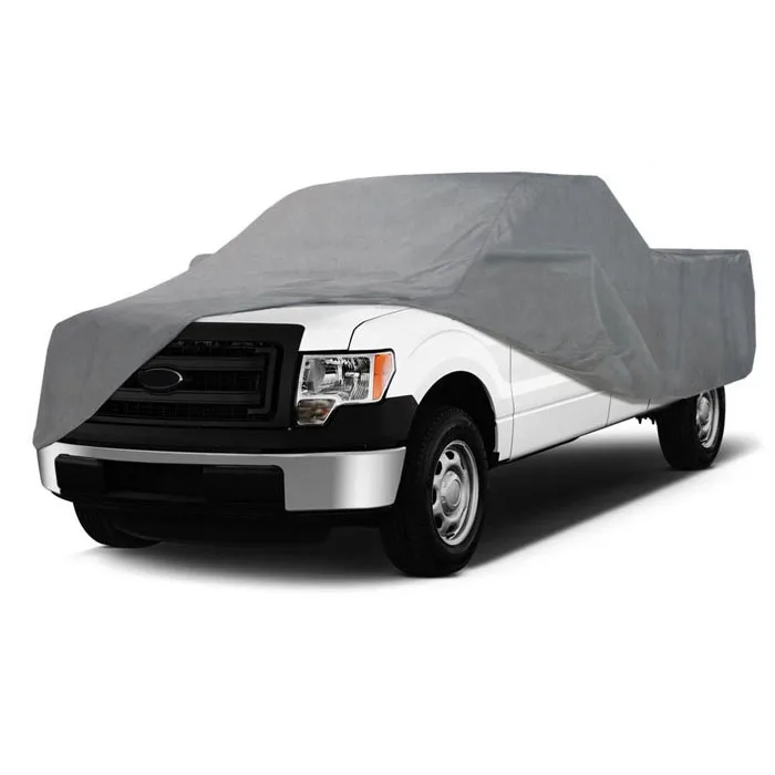 Universal Full Size Truck Protective Car Covers Weather Protection Short Bed Crew Cab