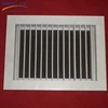 CONCH upvc white shutter window with small size fixed window