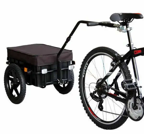 Cycling Bicycle Cargo Camping Trailer With Removable Transportation Box