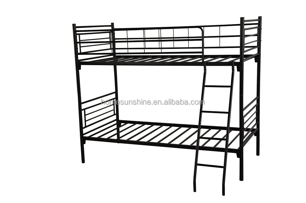 Full Over Full Bunk Bed With Builtin Ladder,Silver Buy Cheap Bunk