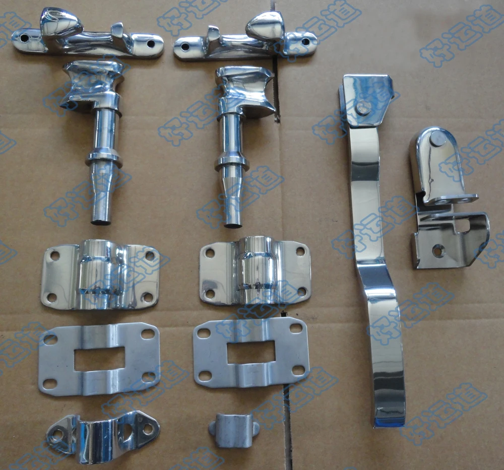 Loquet de poignée de palette de RV de boîte à outils de remorque de Riloer avec 2 clés, poignée de palette de loquet, loquet de serrure de porte de rangement