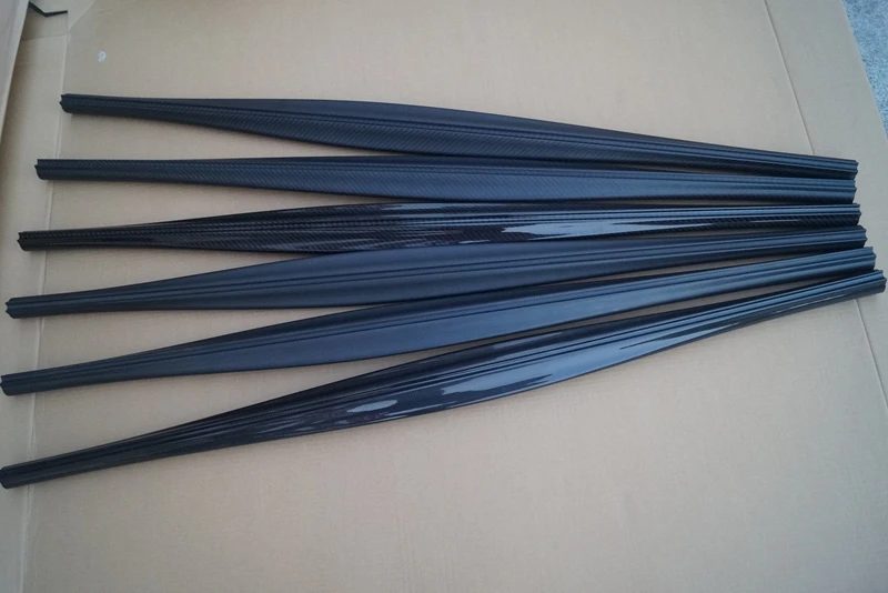 قوة فائقة وخفيفة الوزن 3k ألياف الكربون أنبوب كتل تحت أنبوب المياه