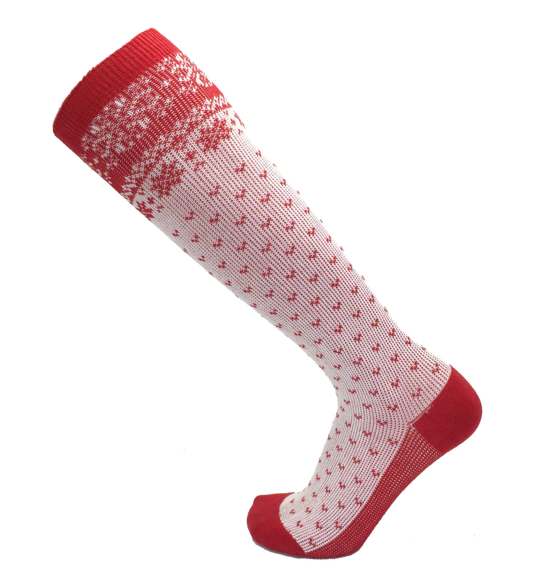 Cushioned Padding Heated Merino Wool Moisture Wicking Custom Ski Socks