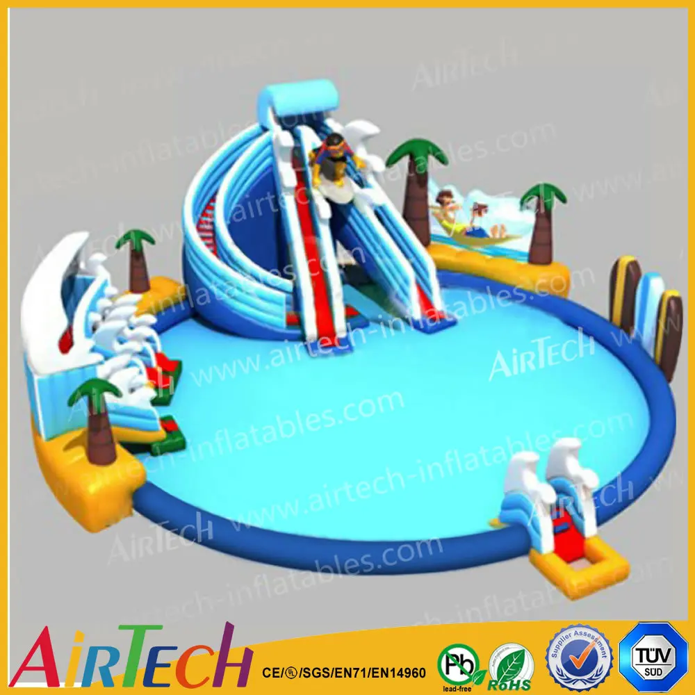 inflatable world water park