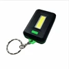 Mini LED Flashlight Keychain Portable Keyring Light Torch Key Chain 3 Modes Emergency Camping Lamp Backpack Light