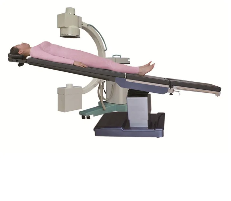 Electric surgery table for rectal and kidney urological operation