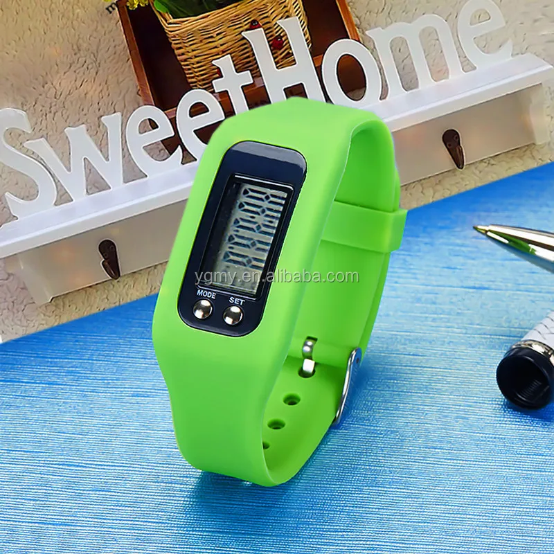 Longlife Battery Digital Lcd Pedometer Run Step Calorie Walking