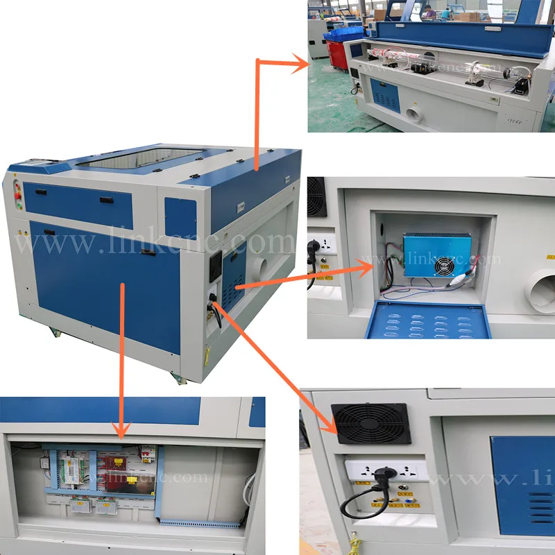 1390 acrylic/ wood/ rubber/ glass /stone laser engraving machine