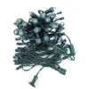 Green Wire 100 Light LED Christmas Mini Light Set Patio String Lights