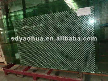 Glass Factory Silkscreen Printed Glass Silk Screen Glazing Glass