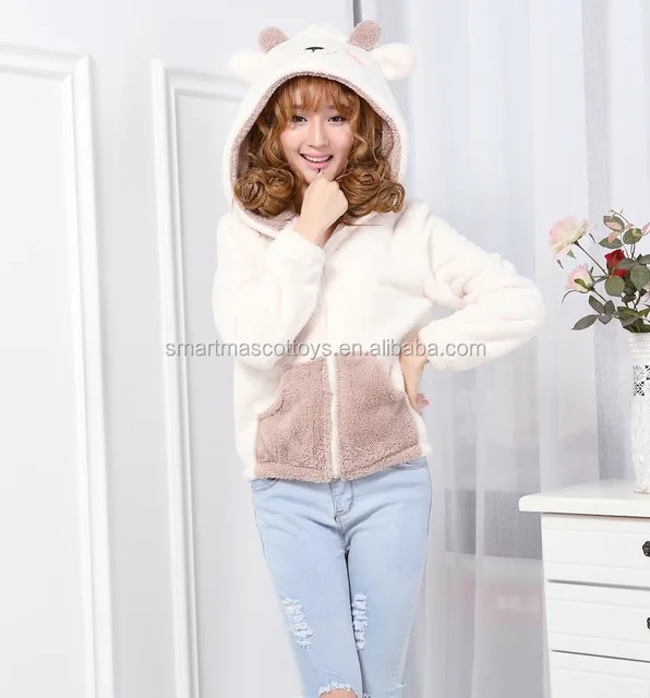 Sheep hoodie with ears Clearance