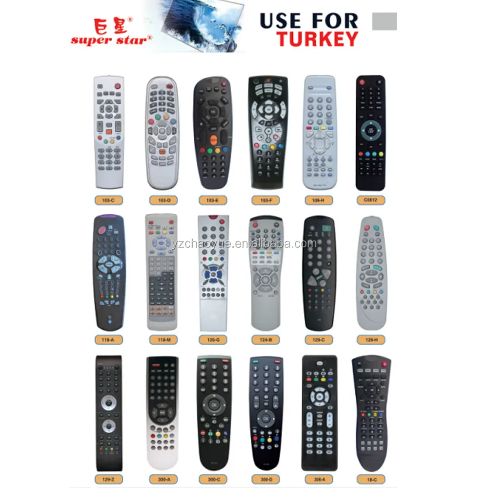Turkey Set Top Box Technosat Satellite Receiver Remote Control Buy
