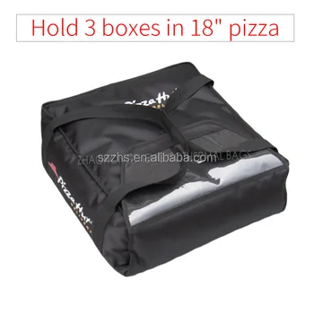 18&quot; Pizza Hut Bag With Insulated Waterproof Materials For Pizza Delivery - Buy 18&quot; Pizza Hut Bag ...