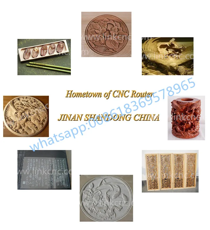 Multifunctional 1325 1530 pcb metal cutting Wood cnc router machine