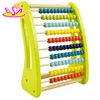 New wooden math toy, wooden abacus toy for children, preschool abacus toy for baby W12A022
