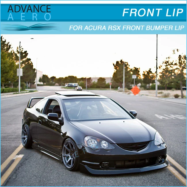 For Acura Rsx 0204 Mug Style Poly Urethane Front Bumper Lip Spoiler