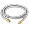 12 feet connects appliance to refillable propane cylinder adapter hose