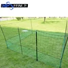 Chicken wire netting Fence plastic chicken netting with poles for poultry