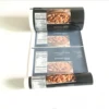 Excellent plastic food chocolate bar material roll film packaging for energy bar coffee