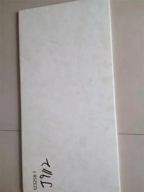 Zwart marmer porselein vloertegels 400x800mm 3d gepolijst keuken ...