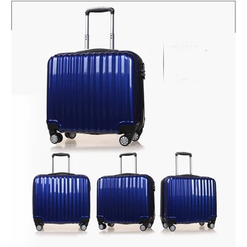 2015 14 Inch Abs Trolley Luggage Colorful Abs Travel Bag Small