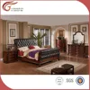 Solid oak italian cheap classic bedroom sets WA145