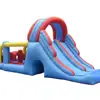 Customization Factory Wholesale Cheap Led Pool 8 Person Inflatable Island Lake Floating Water Slide