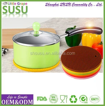 Silicone Honeycomb Mat Hot Pads Heat Resistant Dining Table Silicone Honeycomb Mat Hot Pads Heat Resistant Dining Table
