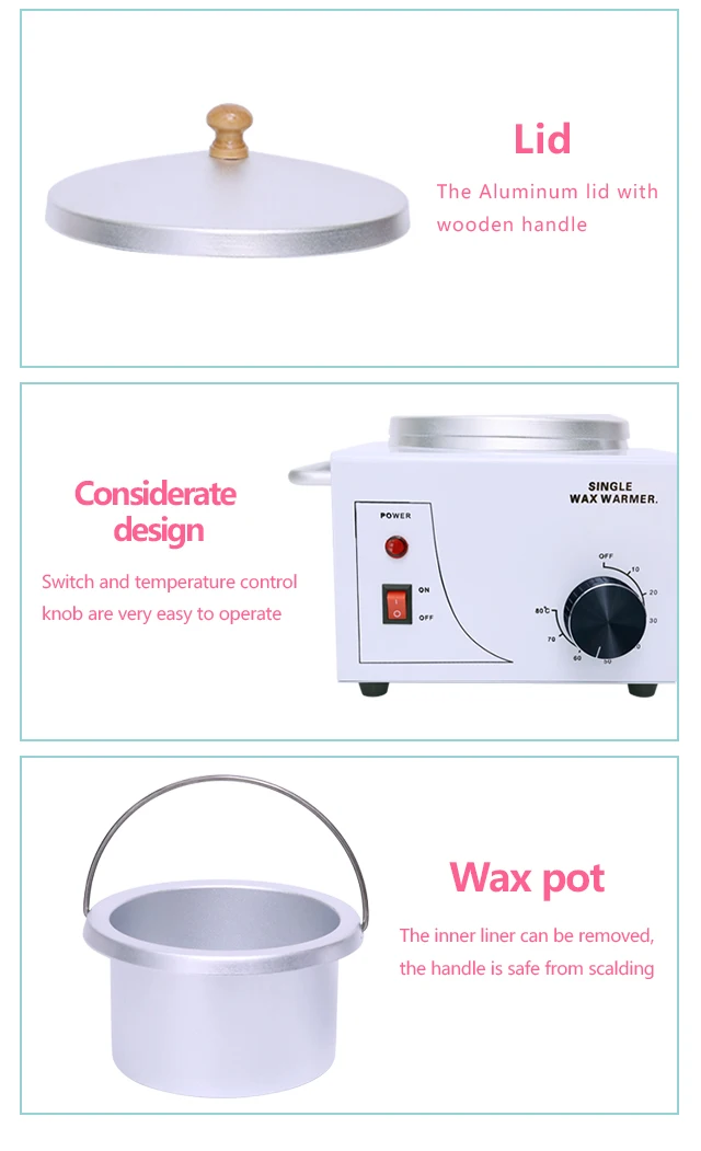 Wholesale High Quality Single Pot Wax Warmerprofessional Spa Waxing