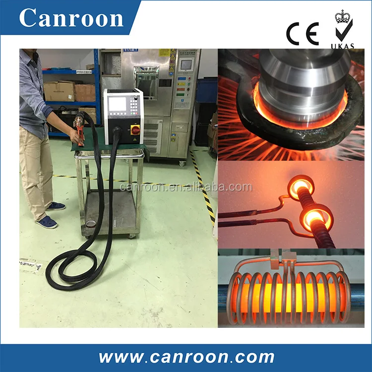 Small And Portable Water Cooled 10kw Medium Frequency Induction Heating