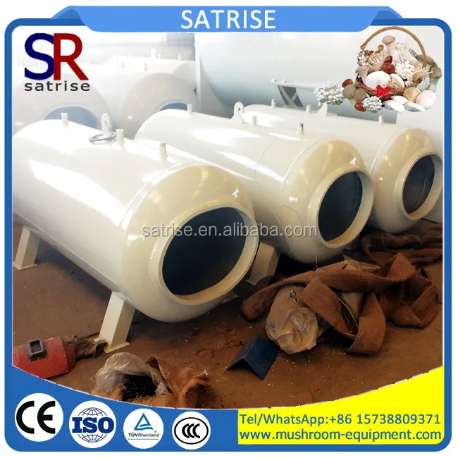 Double door mushroom autoclave steam sterilizer