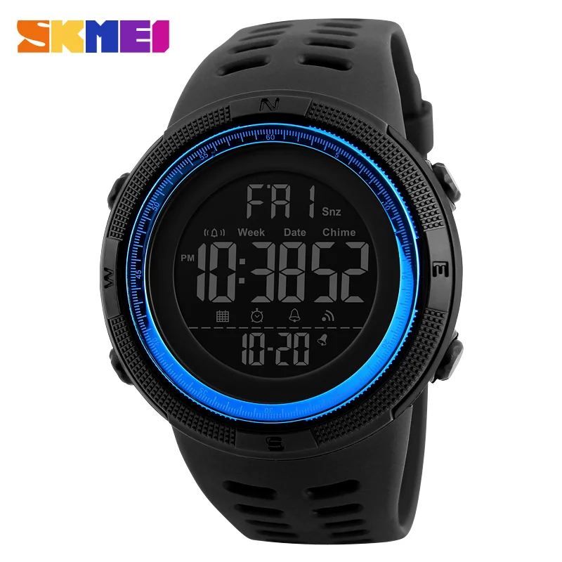 Reloj De Pulsera Digital Skmei 1251 Para Hombre,Gran Oferta Gran oferta de reloj para hombre, reloj deportivo con LED