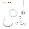 Water flow sensor with z-wave home automation, circular version