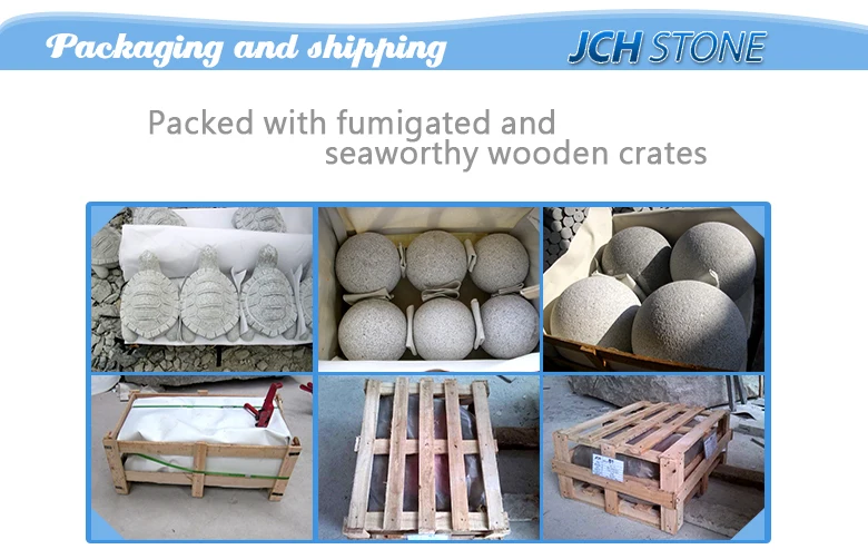 Red granite stone bird bath bowl