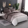 3 Pieces Duvet Cover Set, Brushed Microfiber, Geometric Patterns Printed, Bedding set, bedsheets, comforter, quilt