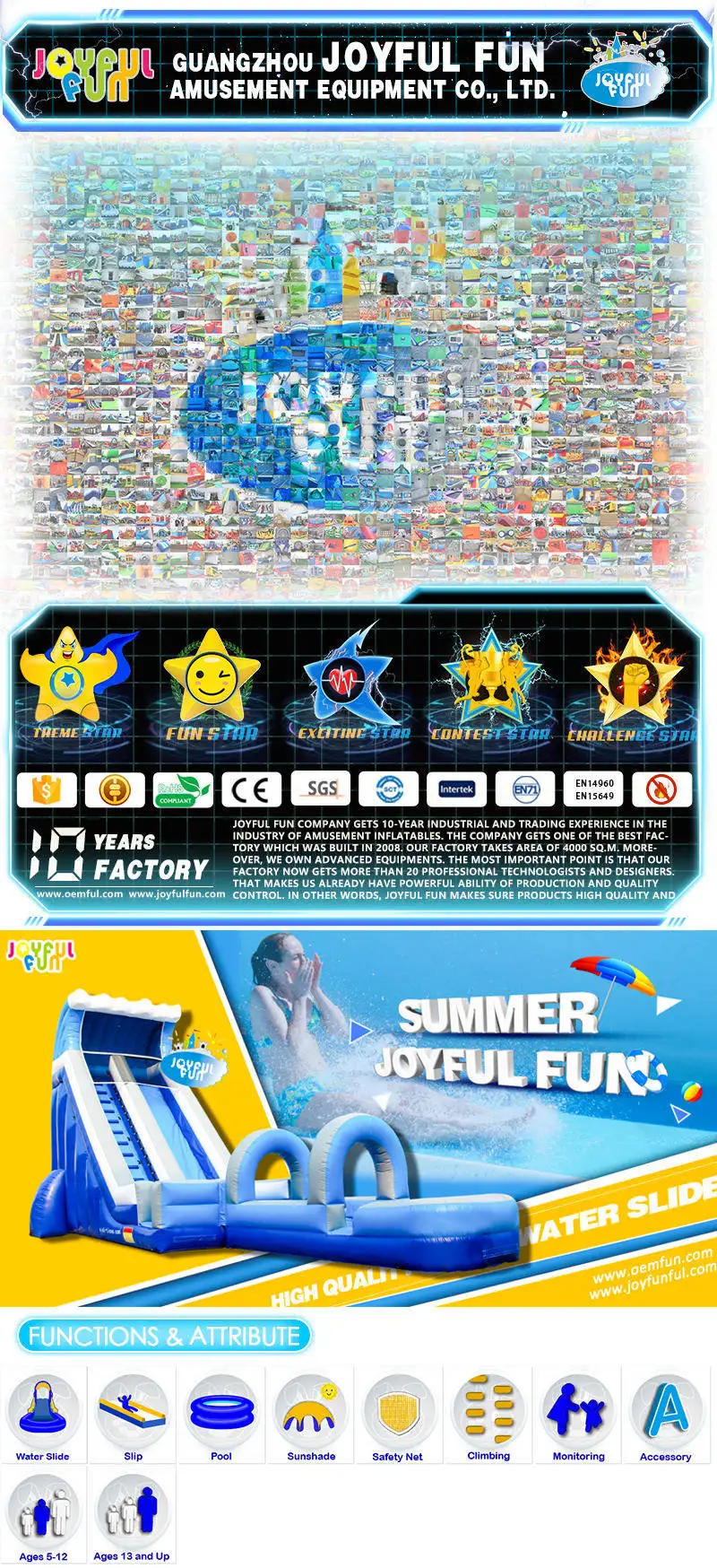 Inflatable Water Slide