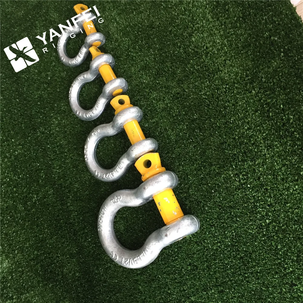 Grade S Bow Shackle With Safety Pin  - Qingdao Yanfei Rigging Supplier15.jpg