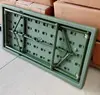 China Factory rectangle 8 Seat Garden Dining Table for restaurant