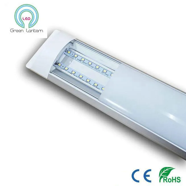 LED Low Profile 4 Foot Diffused batten, LED Linear batten light 20watt/40watt 1200mm wide tube batten