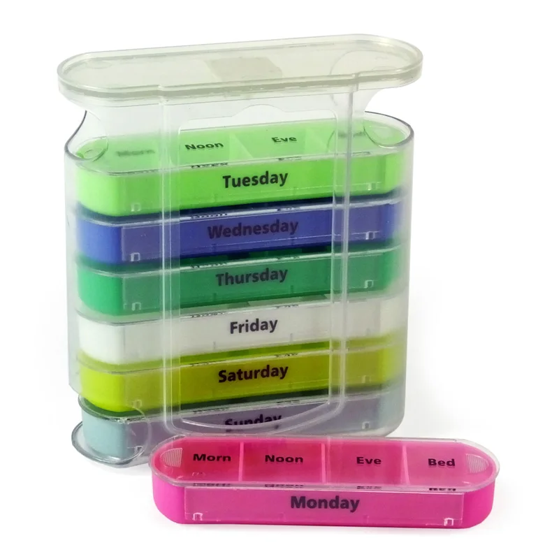 Translucent Pill Box,Stackable Tablet Organizer,Medication Box - Buy ...