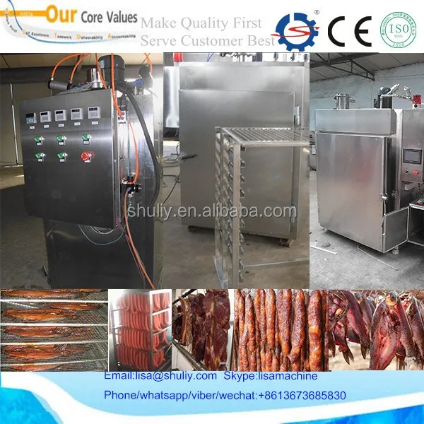 Commercial Chicken Meat Smoking Machine/fish Smokehouse/meat Smoke Oven
