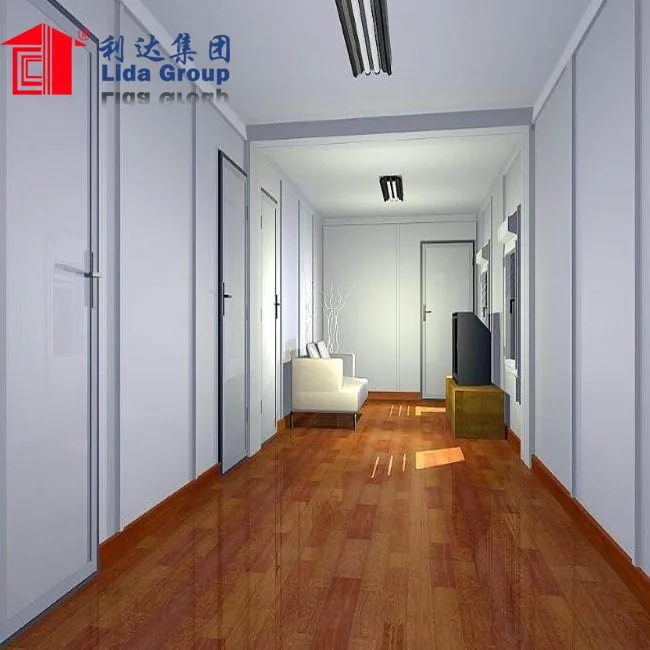 Lida Group Wholesale big container house shipped to business used as office, meeting room, dormitory, shop-14